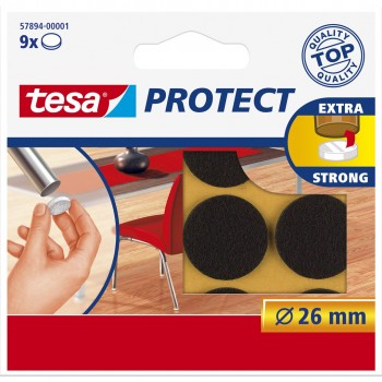 TESA Protect furniture floor protector pad 9 pc(s) Rectangular
