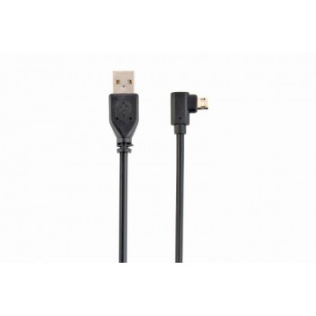 Gembird CC-USB2-AMMDM90-6 USB cable 1.8 m USB 2.0 USB A Micro-USB B Black