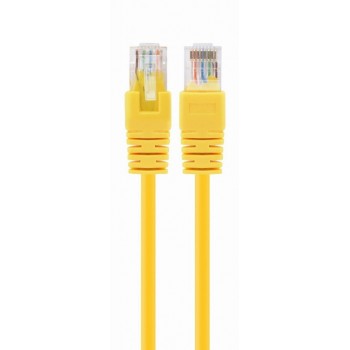 Gembird PP6U-0.25M/Y networking cable Yellow Cat6 U/UTP (UTP)