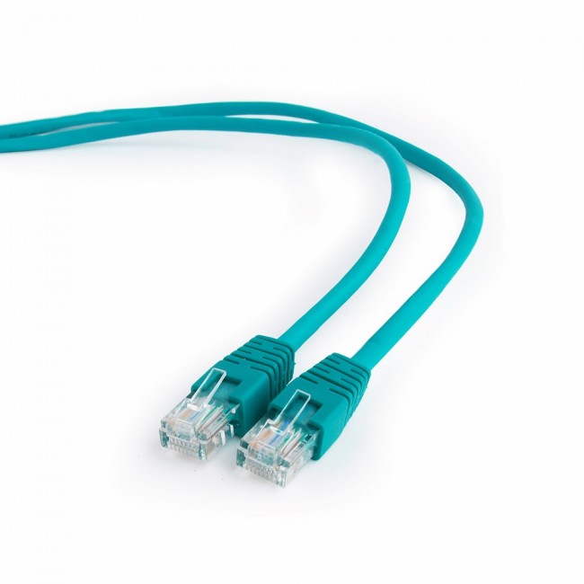 Gembird Patch Cord Cat.5e UTP 0.25m networking cable Green Cat5e U/UTP (UTP)