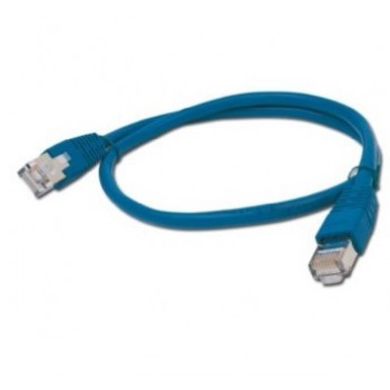 Gembird Patch Cord Cat.6 UTP 0.5m networking cable Blue Cat6 U/UTP (UTP)