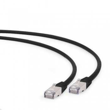Gembird PP6A-LSZHCU-BK-0.5M networking cable Black Cat6a
