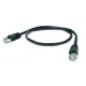 Gembird PP22-2M/BK networking cable Black Cat5e