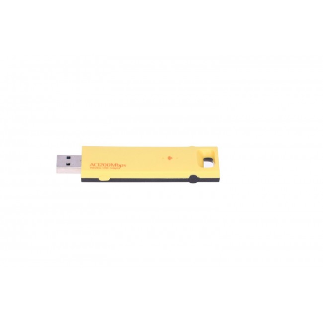Extralink U1200AC AC1200 DUAL BAND WIRELESS USB ADAPTER USB gadget Yellow Fan