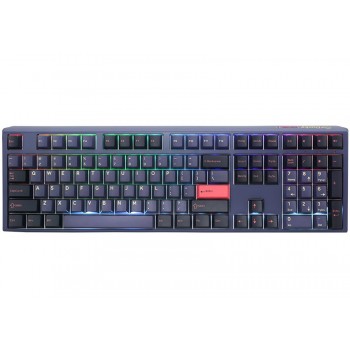 Ducky One 3 Cosmic Blue Gaming Keyboard, RGB LED - MX-Silent-Red