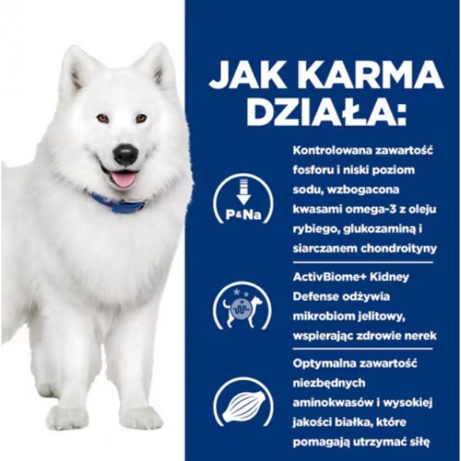 Hill's PD K/D Kidney + Mobility - dry dog food - 12kg