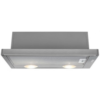 Beko HNT61210X cooker hood 280 m /h Semi built-in (pull out) Stainless steel