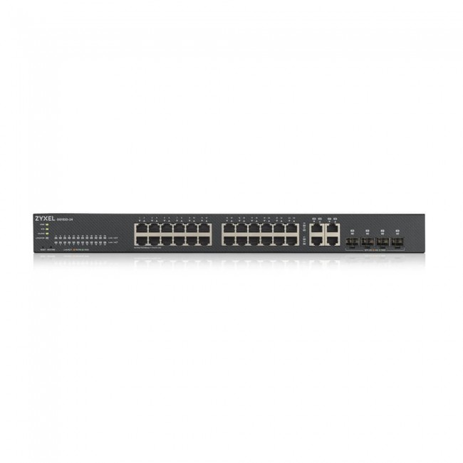 Zyxel GS1920-24V2 Managed Gigabit Ethernet (10/100/1000) Black
