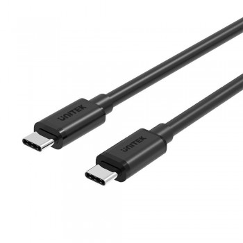 UNITEK Y-C477BK USB cable 1 m USB 3.2 Gen 1 (3.1 Gen 1) USB C Black