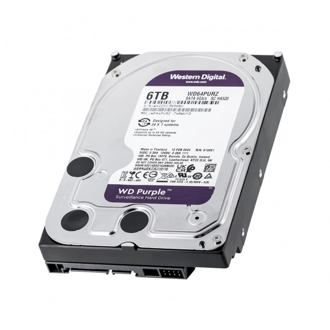 Western Digital WD64PURZ internal hard drive 3.5