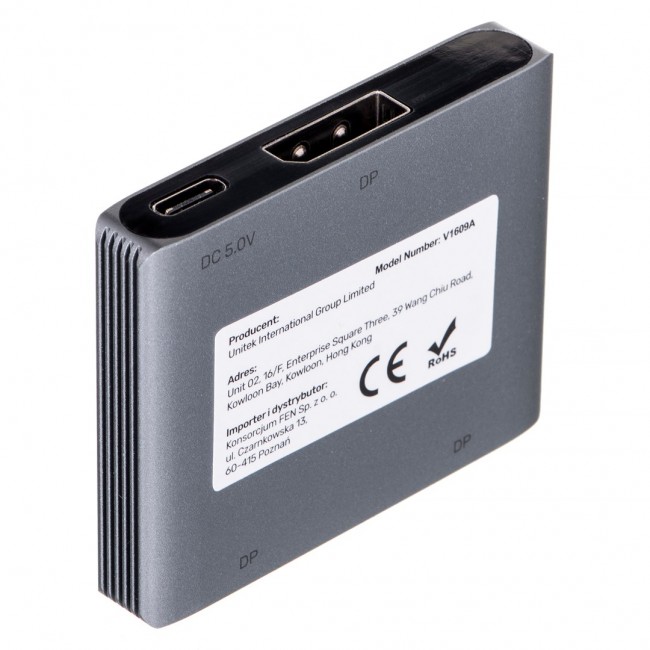 Unitek two-way Signal Switch DP 1.4 2 in 1 out 8K