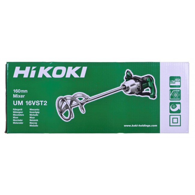 Hikoki 2-speed mixer UM16VST2UAZ 1600W