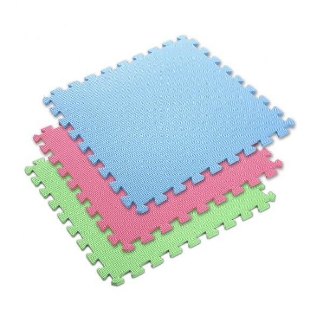 Puzzle mat multipack One Fitness MP10 green-blue-red