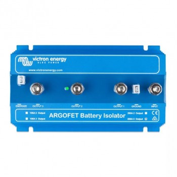 Victron Energy Argofet battery isolator 200-3 3 batteries 200 A