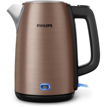 Electric kettle Philips Viva Collection HD9355/92 1.7 L 2060 W Black, Copper