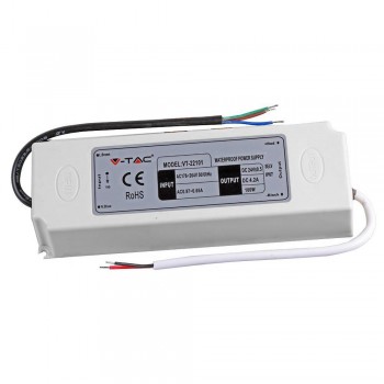 LED power supply V-TAC VT-22101 100W 24V 4.16A IP65 (SKU 3101) White
