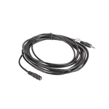 Lanberg CA-MJFJ-10CC-0050-BK audio cable 5 m 3.5mm Black