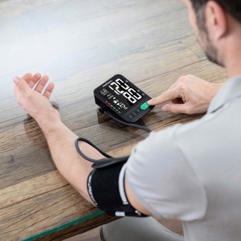 Upper arm blood pressure monitor Medisana BU 582 (black)