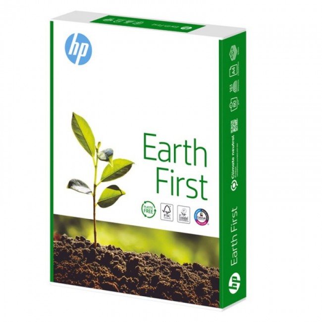 HP EARTH FIRST PHOTOCOPY PAPER, ECO, A4, CLASS B+, 80GSM, 500 SHEETS.