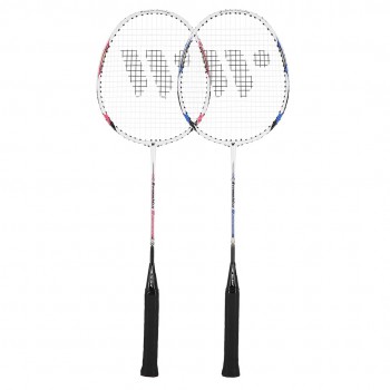 Wish Steeltec 9K badminton racket set
