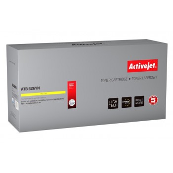 Activejet ATB-326YN Toner (replacement for Brother TN-326Y Supreme 3500 pages yellow)