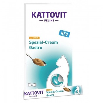 KATTOVIT Feline Spezial-Cream Gastro - cat treats - 6x15g