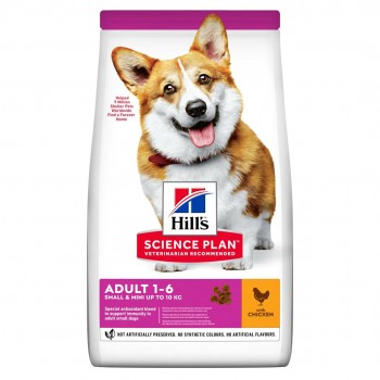 HILL'S Science plan canine adult small and mini chicken dog - dry dog food- 3 kg