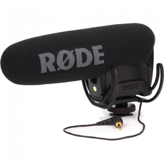 R DE VIDEOMIC PRO R microphone Black Digital camera microphone
