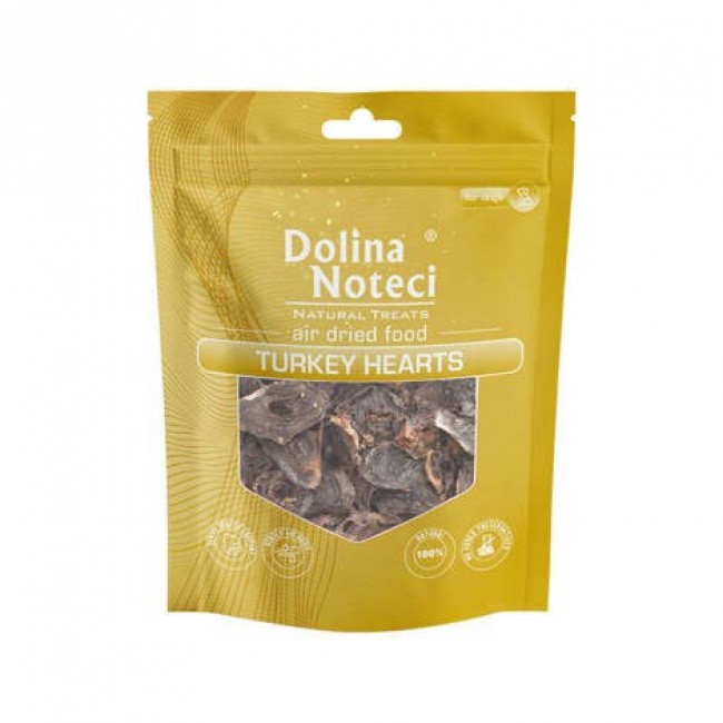 DOLINA NOTECI Treats Turkey Hearts - dog treat - 170g