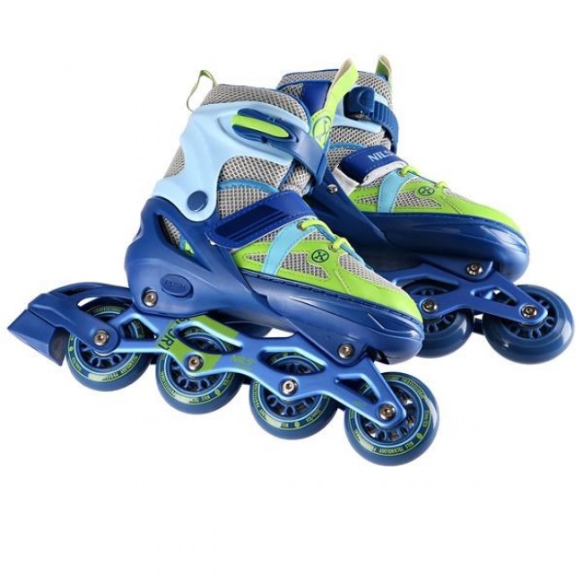 INLINE SKATES NILS EXTREME NJ1828A BLUE-GREEN SIZE. L (39-42)