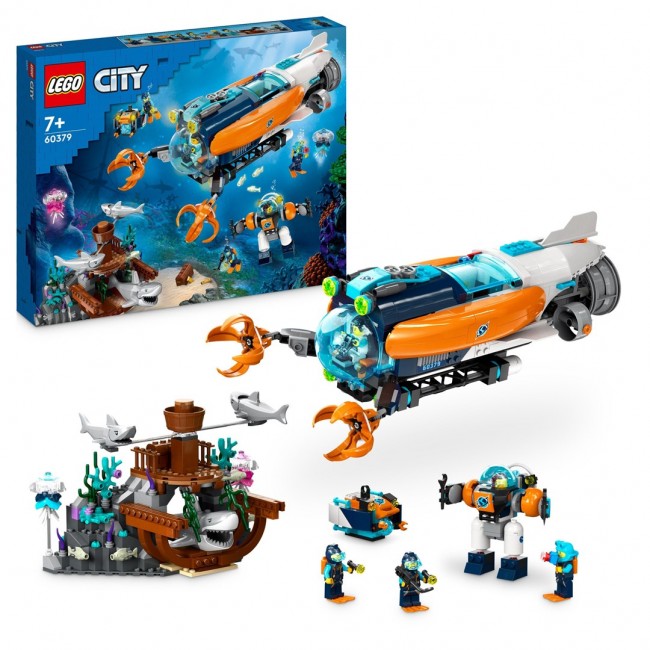 LEGO CITY 60379 DEEP-SEA EXPLORER SUBMARINE