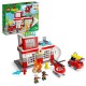 LEGO DUPLO 10970 FIRE STATION AND HELICOPTER
