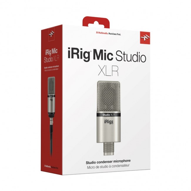 IK Multimedia iRig Mic Studio XLR - condenser microphone