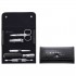 Zwilling Classic Inox Manicure Set - Black Leather Case, 5 Pieces - Black