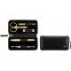 ZWILLING Twinox Gold Edition manicure set 97748-004-0 - black leather case 5 pieces - black