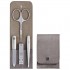Zwilling Twinox Manicure Set Taupe, Leather Case, 4 Pieces - Taupe