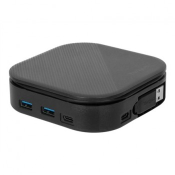 Targus Universal DisplayLink USB-C Dual Monitor Travel Docking Station, 80W | HDMI ports quantity 2 | Ethernet LAN