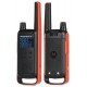 Motorola T82 Twin Pack two-way radio 16 channels Black,Orange