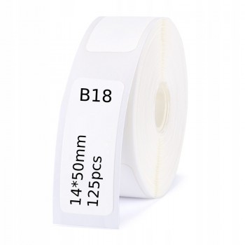 Etykiety termiczne Niimbot T14*50-125 White
