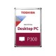 Toshiba P300 2TB 7200RPM SATAIII 128MB 3.5