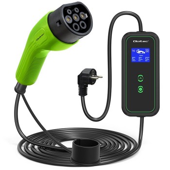 Qoltec Mobile EV Charger 2-in-1 Type2 | 3.5kW | 230V