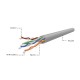 Gembird UPC-5004E-SOL CAT5e UTP LAN cable (CCA), solid, 305m, grey