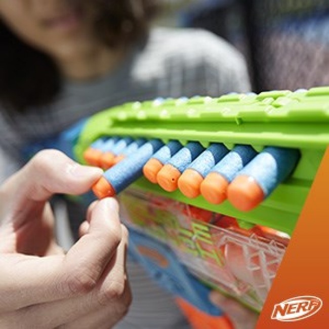 NERF Elite 2.0 Double Punch Blaster + Hasbro F6363 Darts