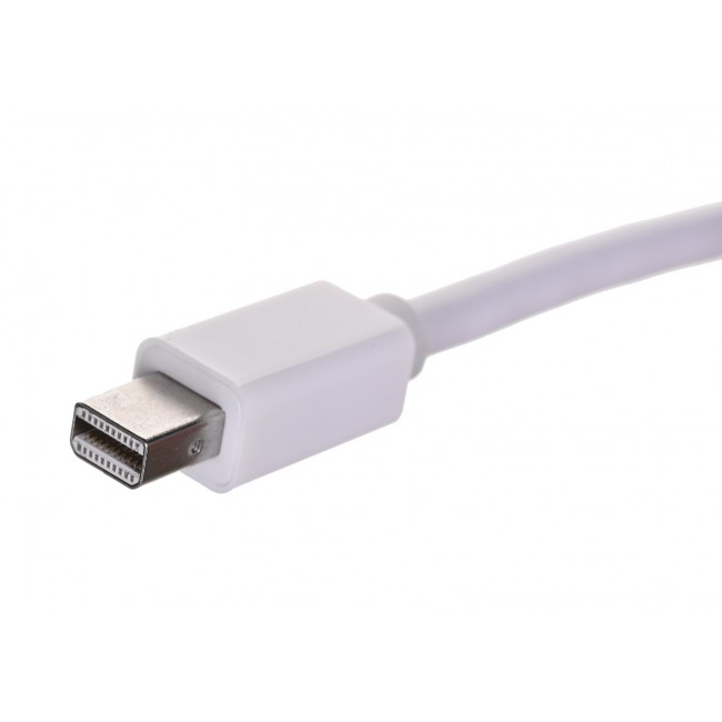 Savio CL-57 video cable adapter 0.2 m Mini DisplayPort HDMI Type A (Standard) White
