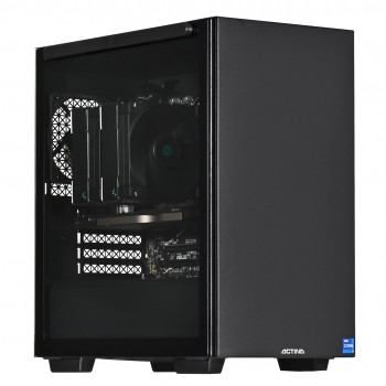 Actina 5901443387466 workstation Intel Core i7 i7-14700 32 GB DDR4-SDRAM 1 TB SSD NVIDIA RTX A4000 Windows 11 Pro Midi Tower Black