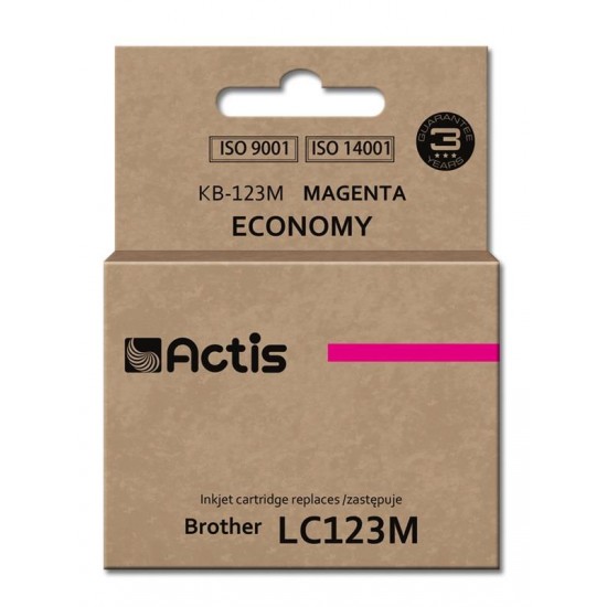 Actis KB-123M ink cartridge Brother LC123 magenta