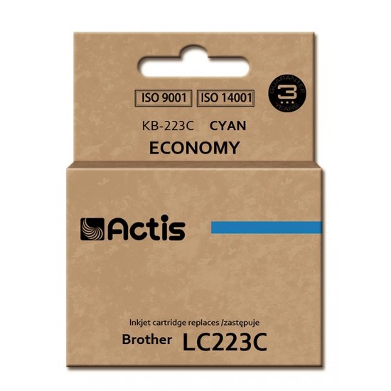 Actis KB-223C ink cartridge for Brother (LC223C compatible)