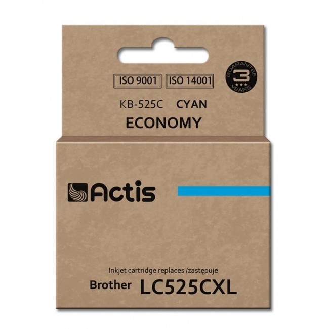Actis KB-525C ink (replacement for Brother LC-525C Standard 15 ml cyan)