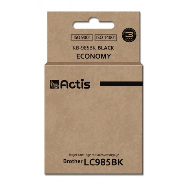 Actis KB-985BK ink for Brother printer Brother LC985BK replacement Standard 28,5 ml black