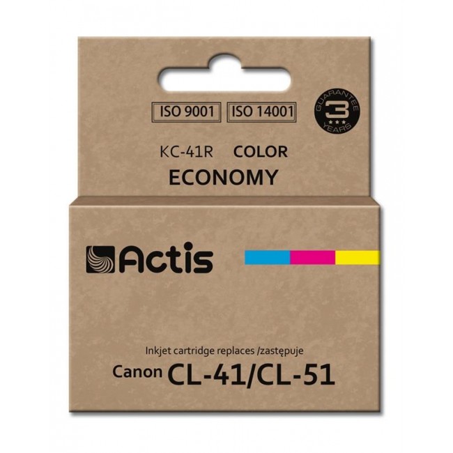 Actis KC-41R ink (replacement for Canon CL-41/CL-51 Standard 18 ml color)